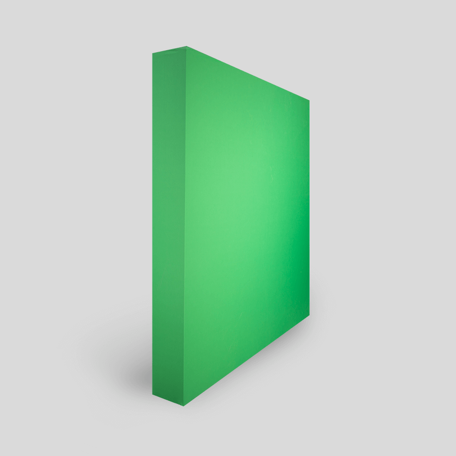 Greenscreen-Faltdisplay mit Kedersystem, unbedruckt