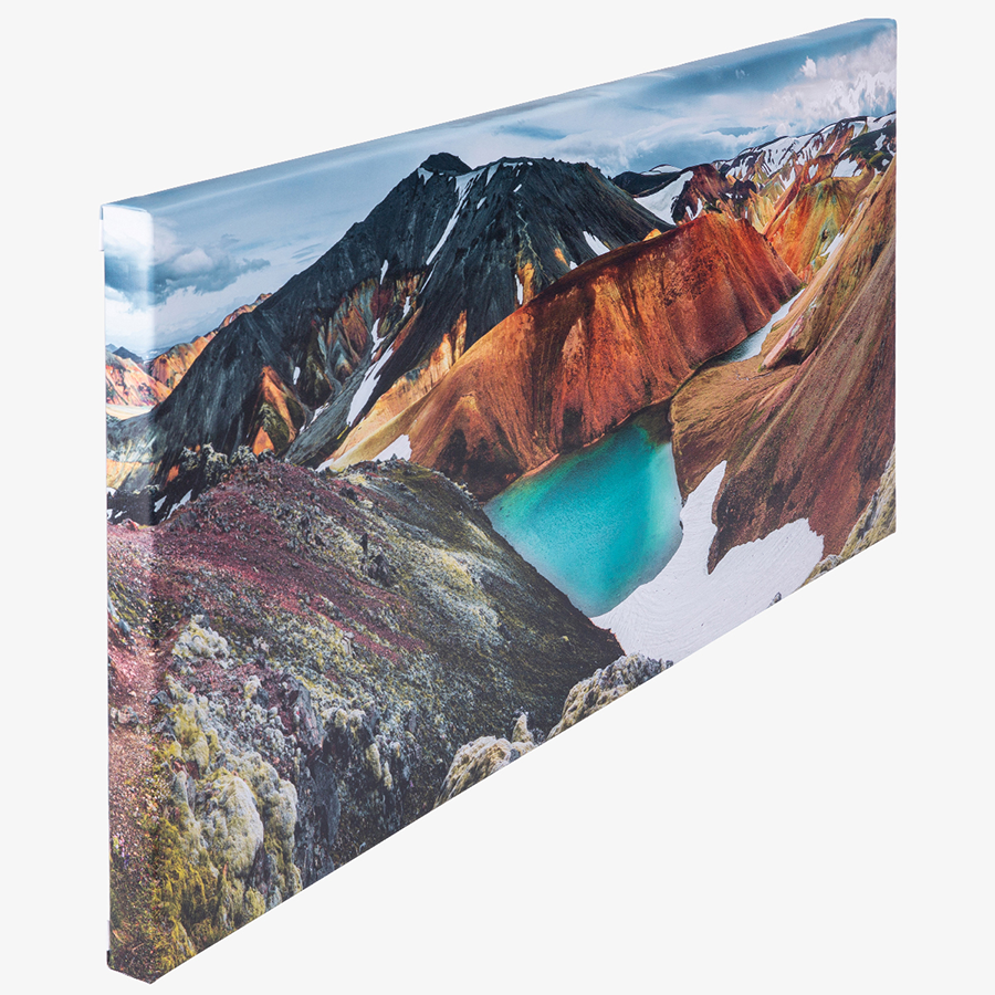Individuell bedruckte Leinwand im Standardformat, Querformat 100 x 50 cm