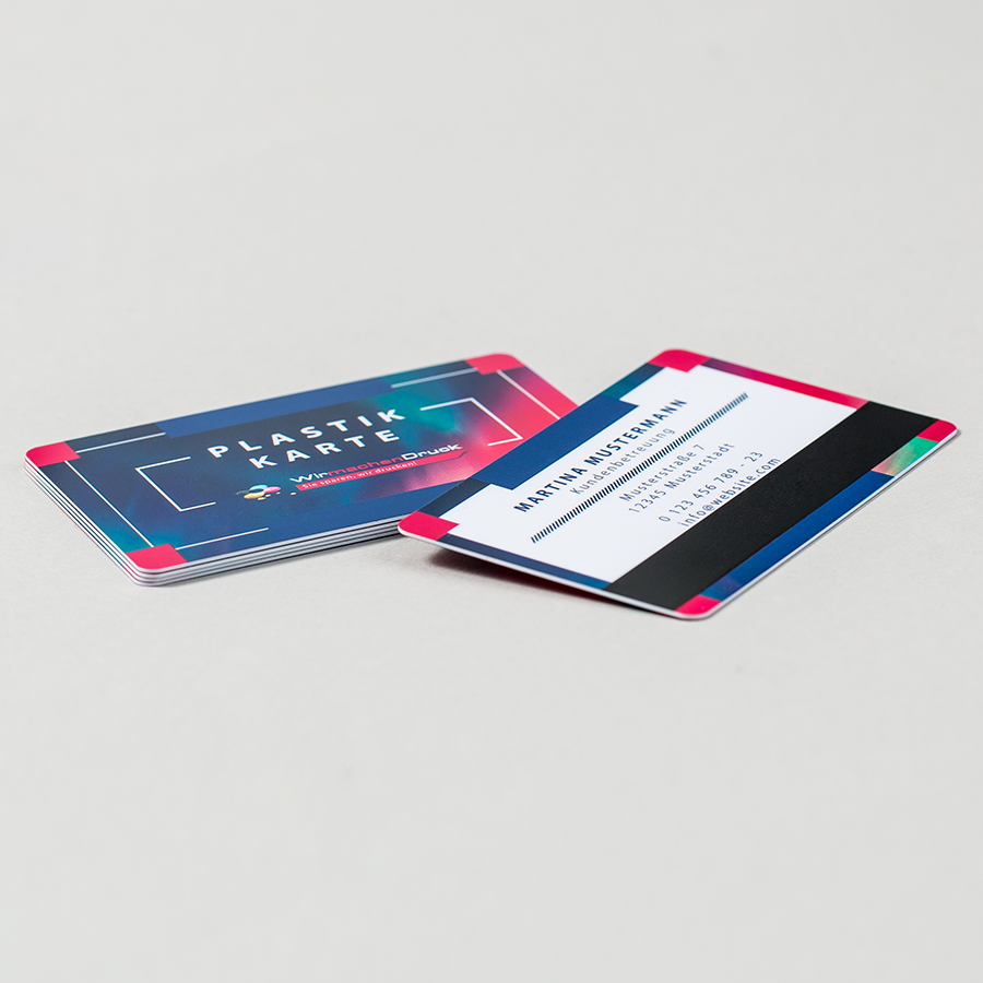 Individuell bedruckte RFID-Plastikkarten