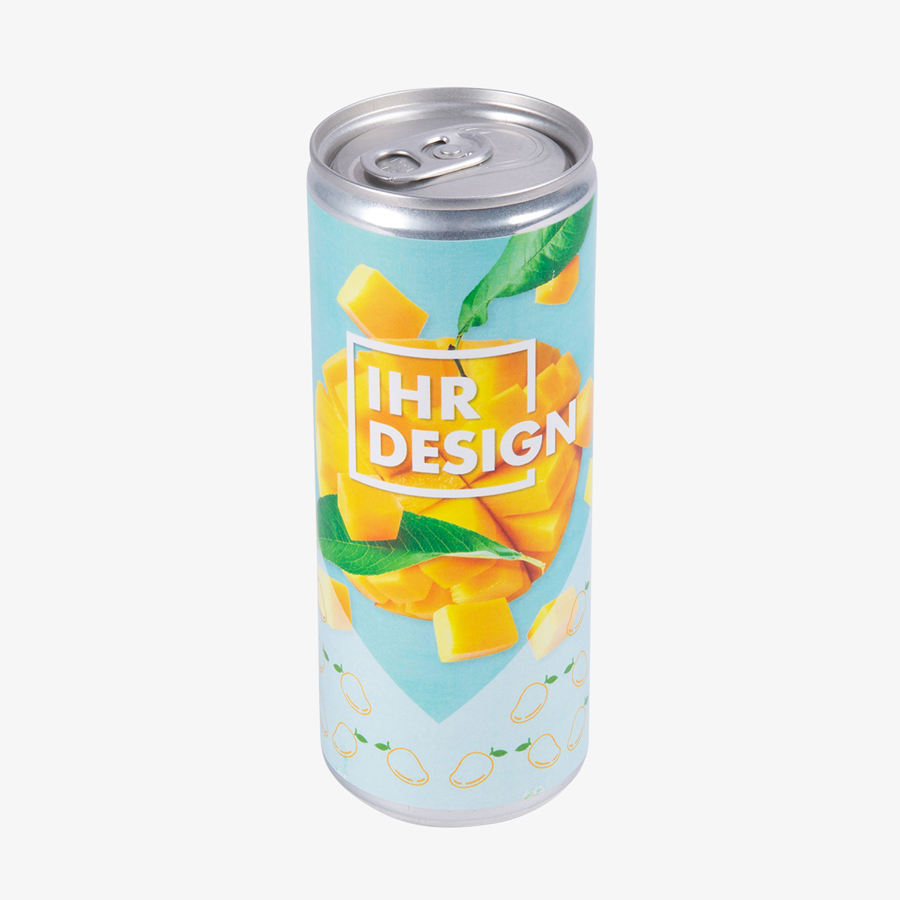 Vitaldrink Mango in Getränkedose aus Aluminium (250 ml) mit individuellem Etikett