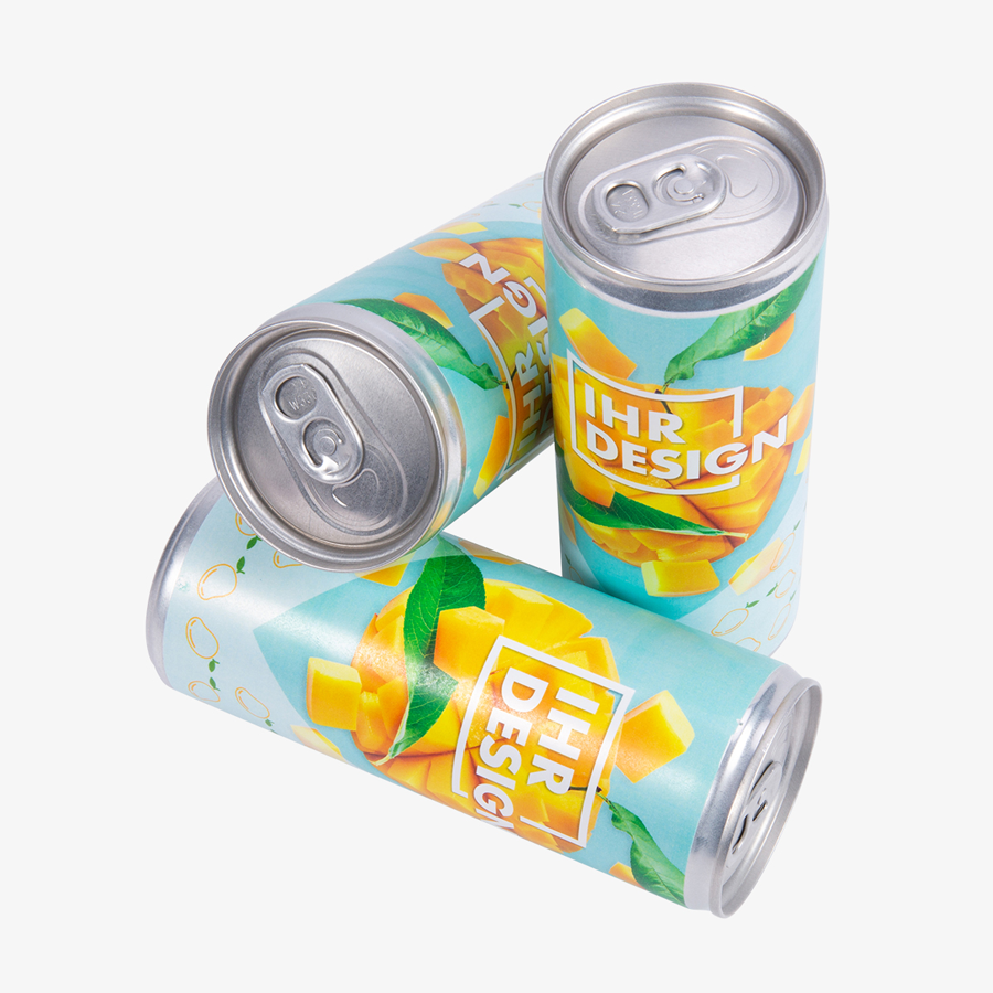 Drei Dosen leckerer Vitaldrink Mango mit jeweils 250 ml